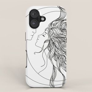 Sun and Moon II iPhone Case