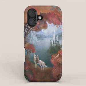 Traveller and the Fairy Castle iPhone Case