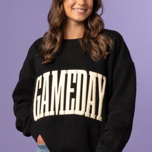 Game Day Stitch Crew Neck